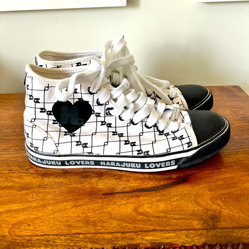 Harajuku Lovers High-Top Sneakers